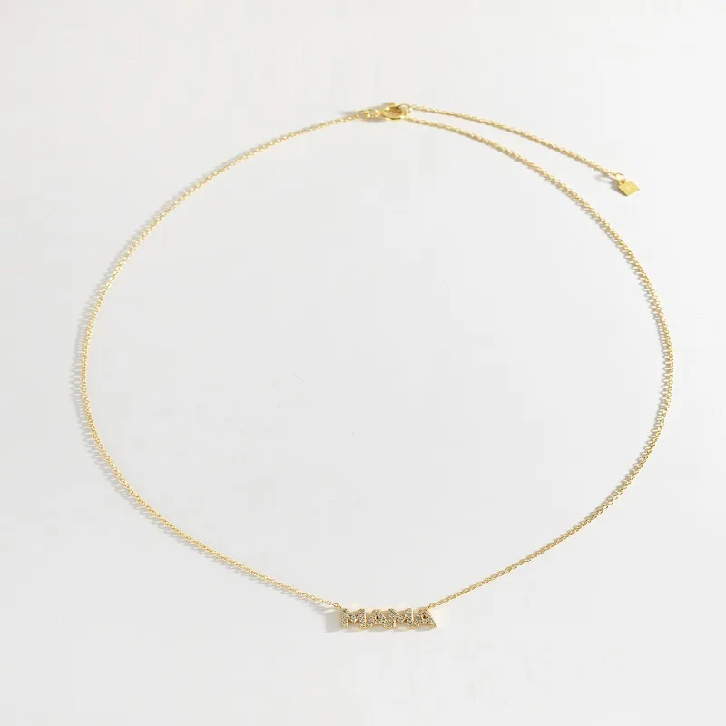 collar plata largo