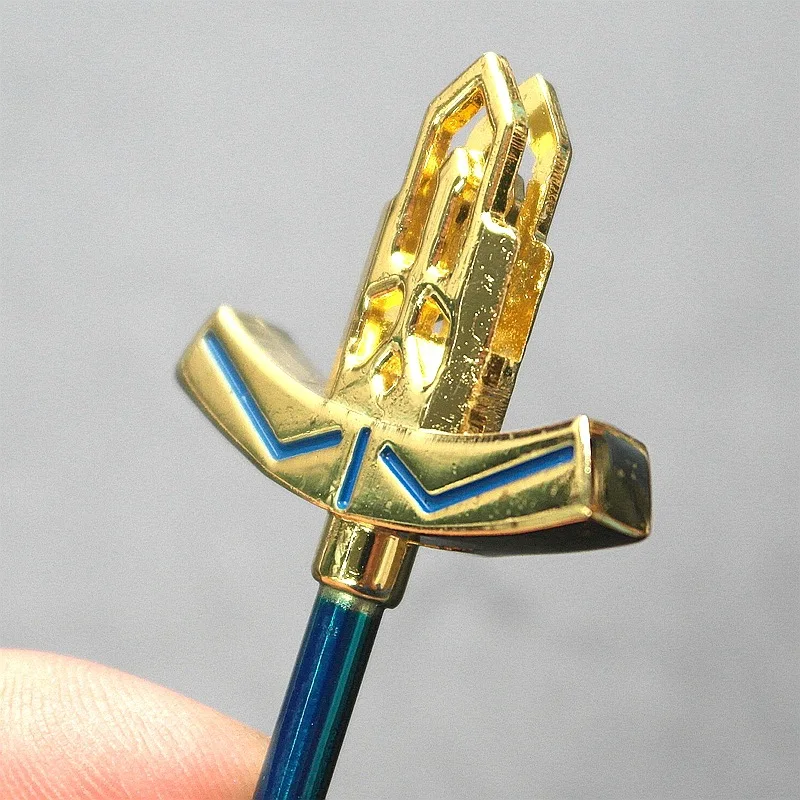 6 cm/2,36 pouces destin/séjour nuit Excalibur épée de la victoire armes modèle porte-clés sac à dos pendentif à collectionner ornement garçon jouet cadeau