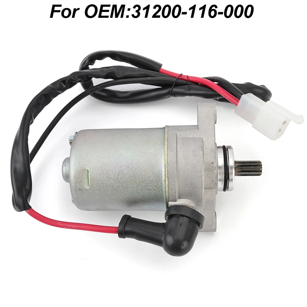 

Motorcycle Starter Motor For Adly Thunder Bike GTA Noble Panther 50 ATV SupeRCross 50 XXL LC 31200-116-000