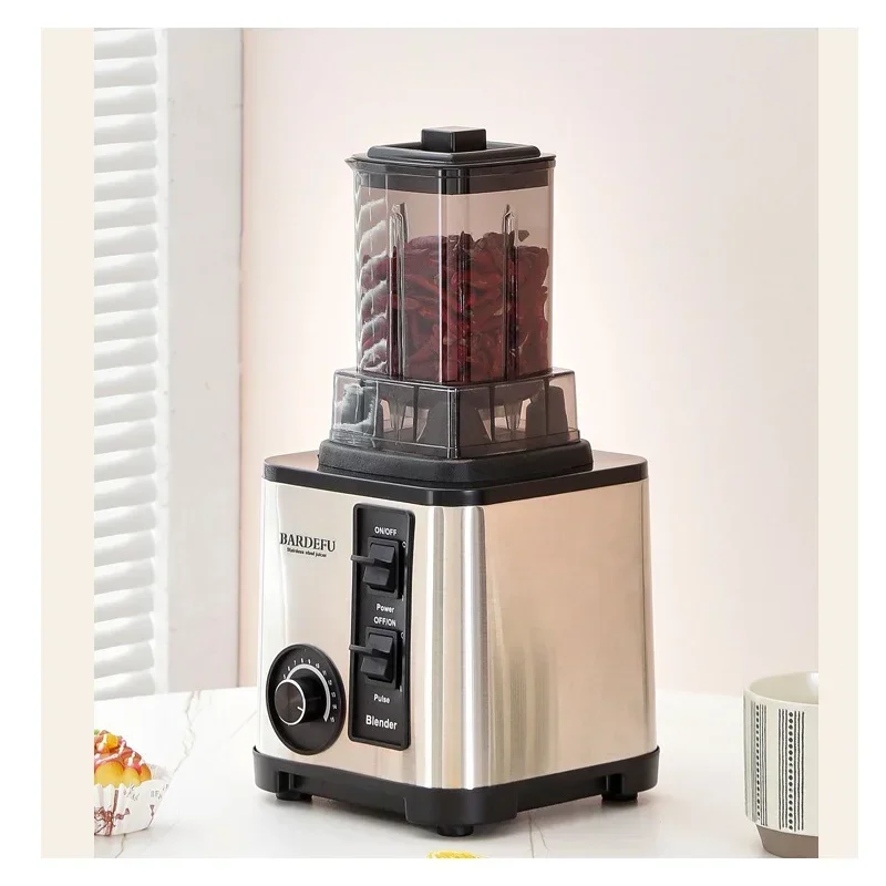 Многофункциональная настенная кухонная машина 3 в 1, домашний блендер большой емкости, соковыжималка, мясорубка, измельчитель, изготовление смузи