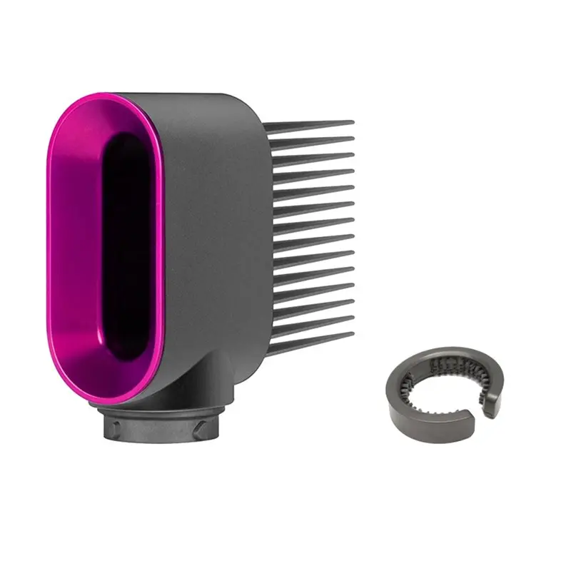 

A76G-Насадка-расческа с широкими зубьями для Dyson Airwrap HS01 HS05 HS08, для предварительной укладки и сушки кудрявых и вьющихся волос, модель B