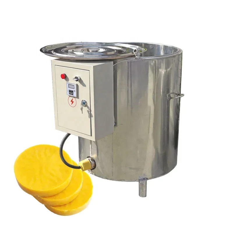 With stirrer round tank wax melting pot/paraffin wax warmer/wax wax heating melting machine