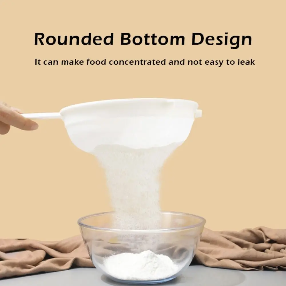 Simple Ultra Fine Mesh Mesh Strainer with Handle Mini Food Strainer Separation Net Yogurt Straining