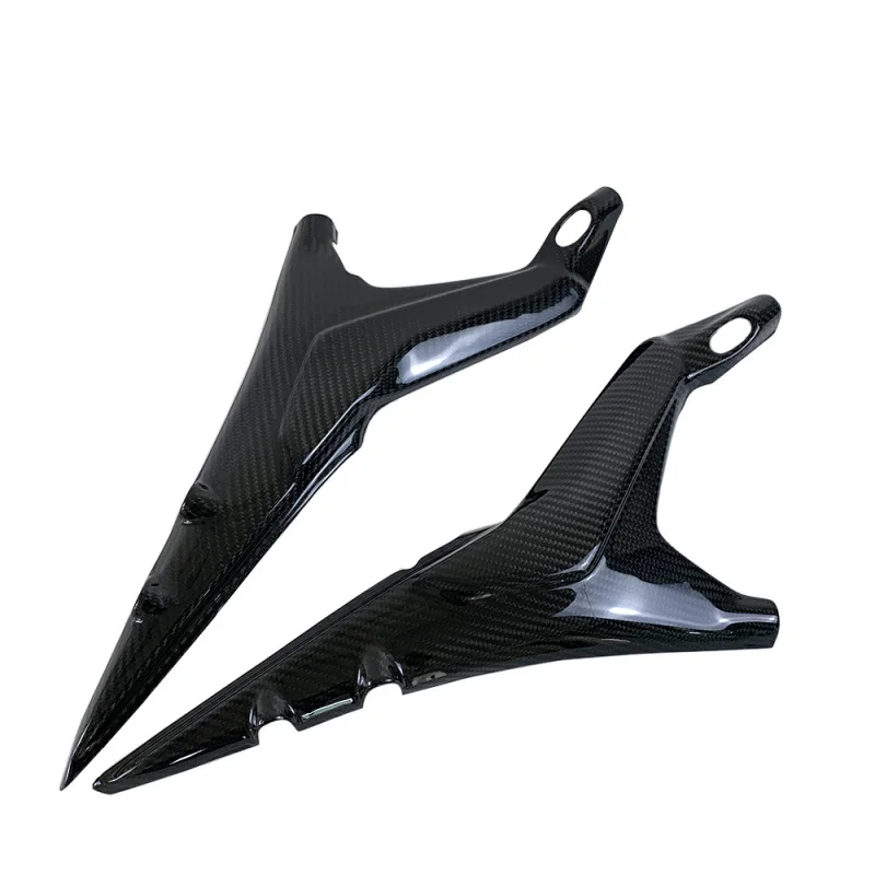 Acessórios adequados para motocicletas Panigale V4/V4S/V4R Capa de carenagem lateral de fibra de carbono modificada 18+
