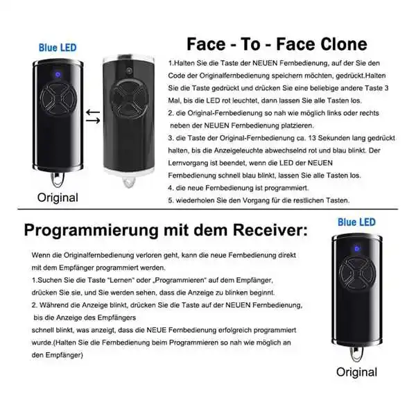 Устройство открывания гаражных ворот 868 МГц, сменные устройства открывания гаражных ворот для ручного передатчика Hormann HSE-4-868-BS