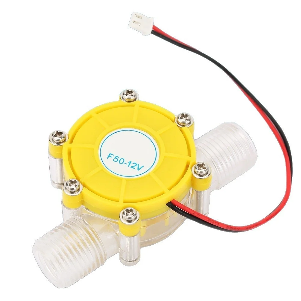 Portable Water Dynamo 12V Water for turbine For River Stream Usage 8.8*4.5*1.7cm Stable 12V Output Built-in Voltage Regulation
