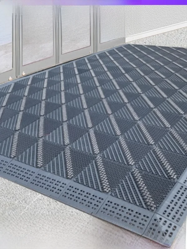 

Indoor Outdoor Anti-Slip Plastic Doormat Hotel Entrance Mat Waterproof Door Mat Home Entrance Floor Mat Commercial Use Mat
