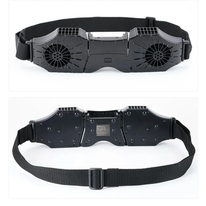Black belt, waist hanging, long battery life, close-fitting cool clothes, underwear, suitable for cycling, hiking,