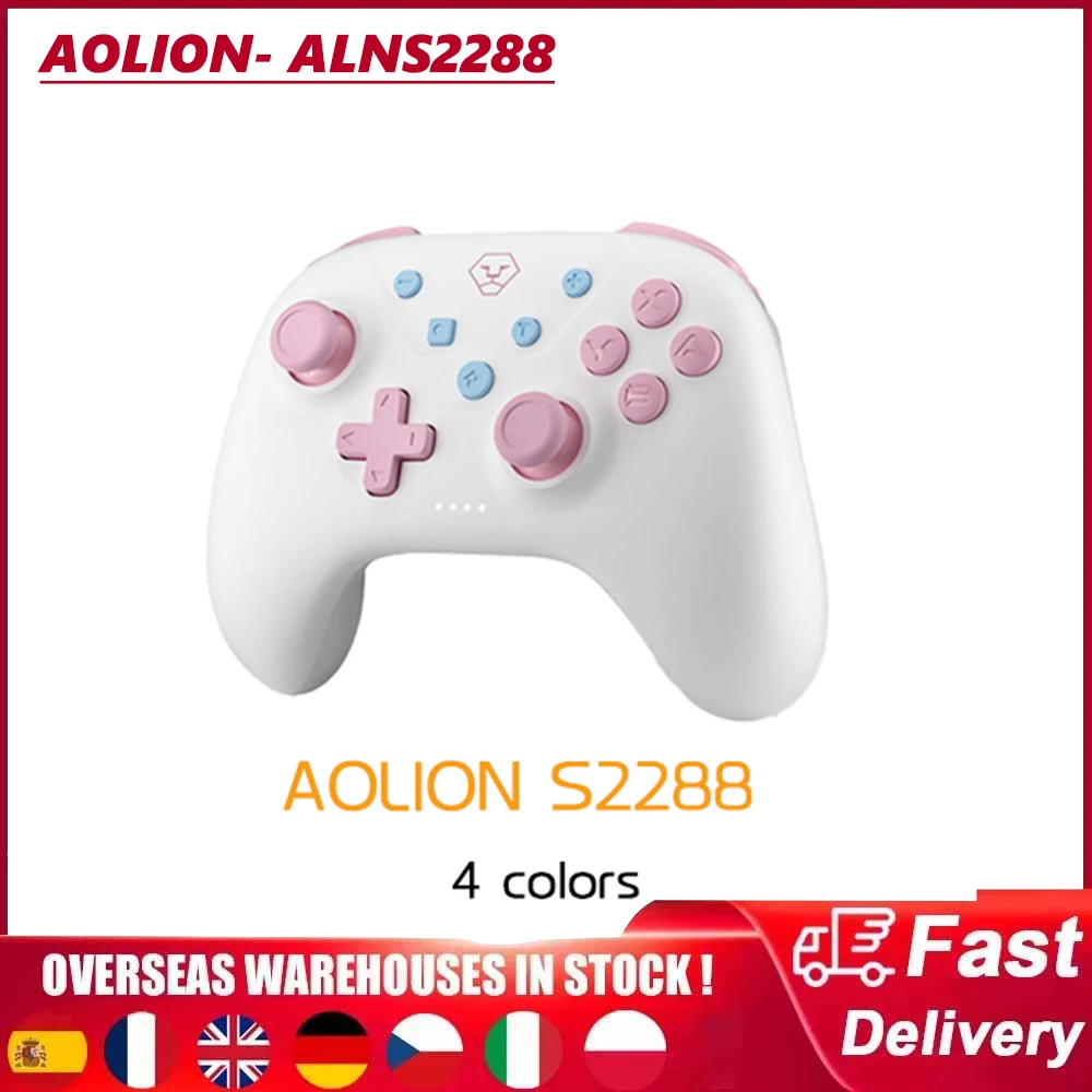 Aolion Bluetooth controller For Nintendo Switch /PC/iOS/Android game pro Gamepad support Tubro Function