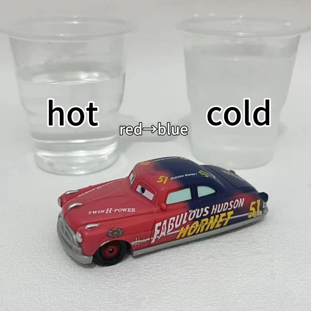 Pixar Cars 3-modelo variable de temperatura para niños y niñas, juguetes de Disney, Rayo Mcqueen, familia de carreras, tío Mack, coche de juguete, regalo