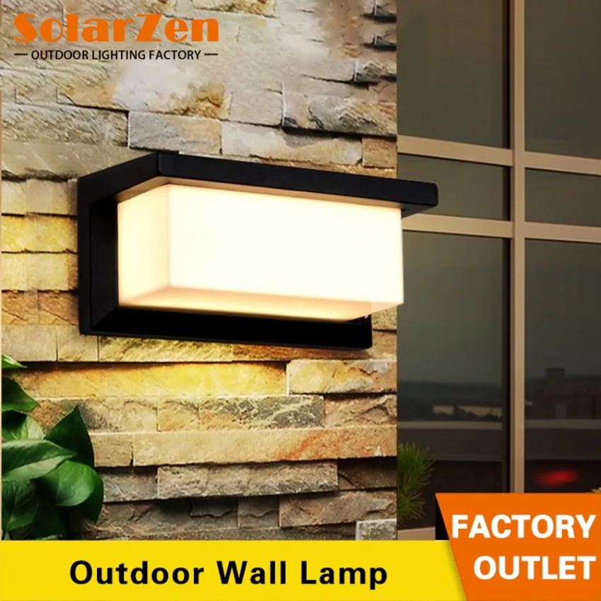 Outdoor LED Waterproof Wall Lamp IP65 Motion Sensor Wall Lamp Indoor Outdoor Balcony Porch Garden Decorative Bedroom Led Light