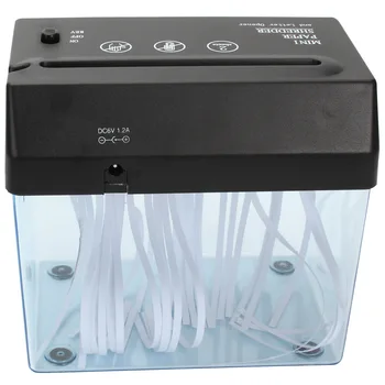 Same shredder USB electric dual-use Mini paper shredder small A6 shredding for Charter