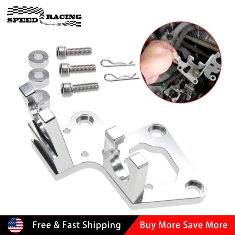 

Алюминиевый кронштейн троса переключения передач для Honda Civic SI 2006-2011 годов, 6-скоростная коробка передач 2002-2006 RSX-S, серебристый