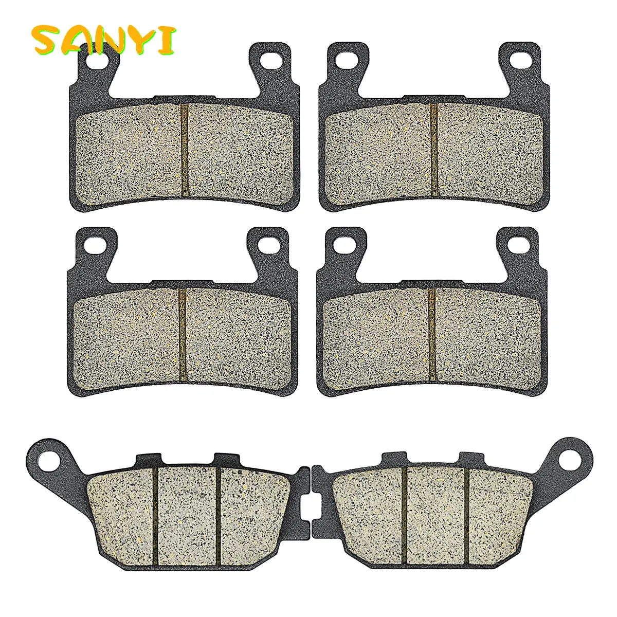 Motorcycle Front And Rear Brake Pads For Honda CBR 600 F4 F4i CBR929 CBR954 FIREBLADE CBR900 RR VTR 1000 SP-1 (SP45) CB1300