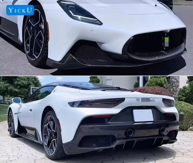 High Quality Body Kit forMaserati MC20 Modified OEM Auto Parts Front Lip Rear Diffuser Side Skirt Carbon Fiber Hot Sales 2020+