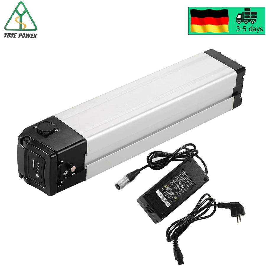 YOSE POWER 24V 15.6Ah Ebike Battery for Electric Bike Ruhrwerk Tchibo E Bike AKKU 18650 Lithium Battery 24V Escooter Battery