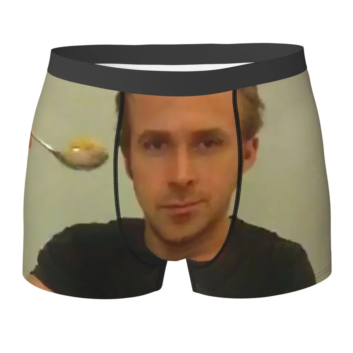 الملاكم السراويل السراويل ريان جوسلينج يأكلوا الحبوب سراويل الذكور ملابس داخلية مريحة ل أوم رجل صديقها هدية