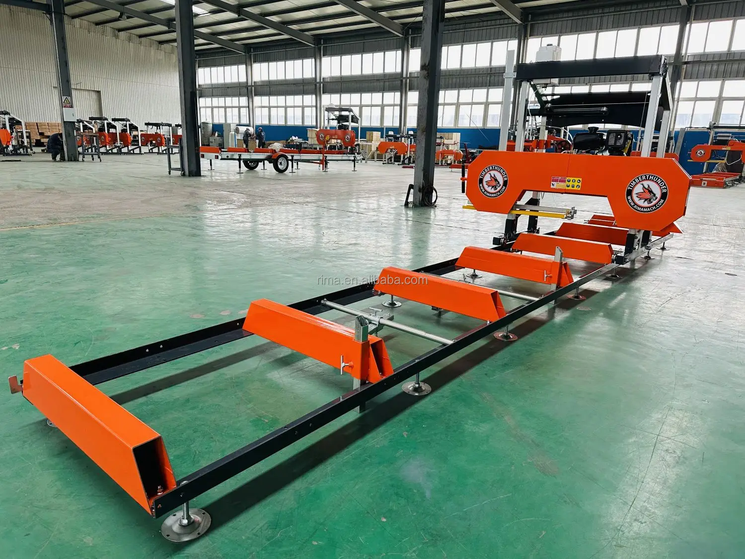 For Horizontal Band Sawmill Machine Electric Powered Wood Processing Forestry Equipment
