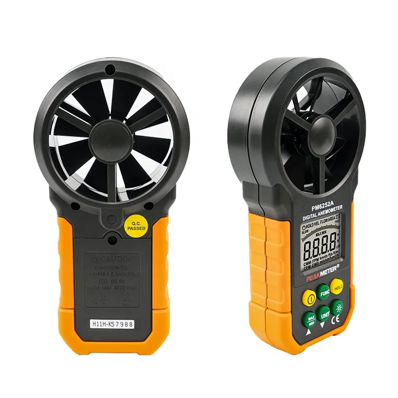 

PM6252A Digital Mini Anemometer High Precision Handheld Anemometer