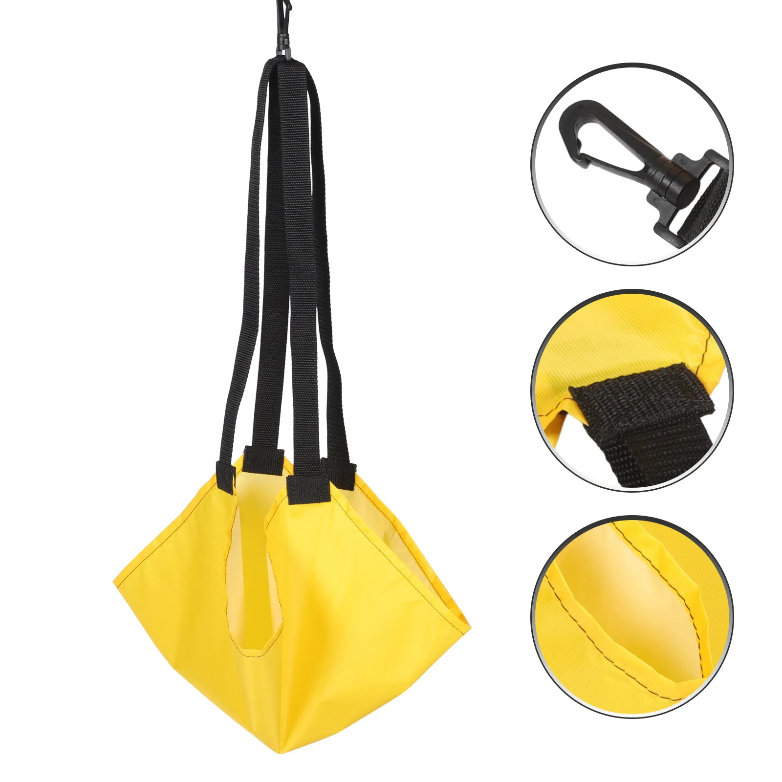

Swimming Resistance Parachute Training Set Adjustable Swim for Freestyle Kick Swim Accessories Swimming Gear