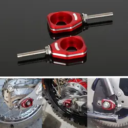 Motorcycle 3D CNC Rear Chain Adjusters Tensioner Axle Blocks Accessories For HONDA CRF110F 2013-2024 CRF 110 F