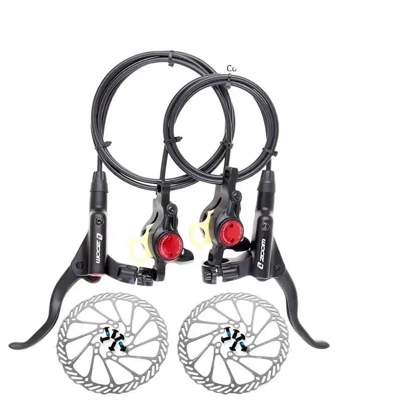 AliExpress ZOOM HB875 MTB Hydraulic Brakes Bicycle Hydraulic Caliper Set 800/1400mm Disc Brakes For Mountain Bike With Rotor 160mm Cycling