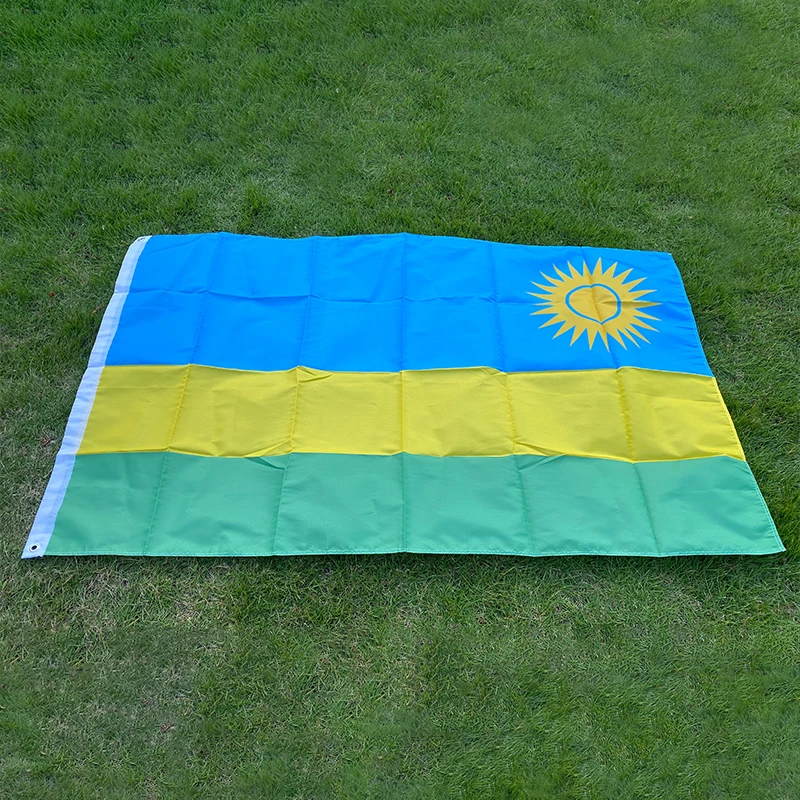 aerxemrbrae flag  Rwanda    Flag 150x90cm custom flag banner at all size national flags