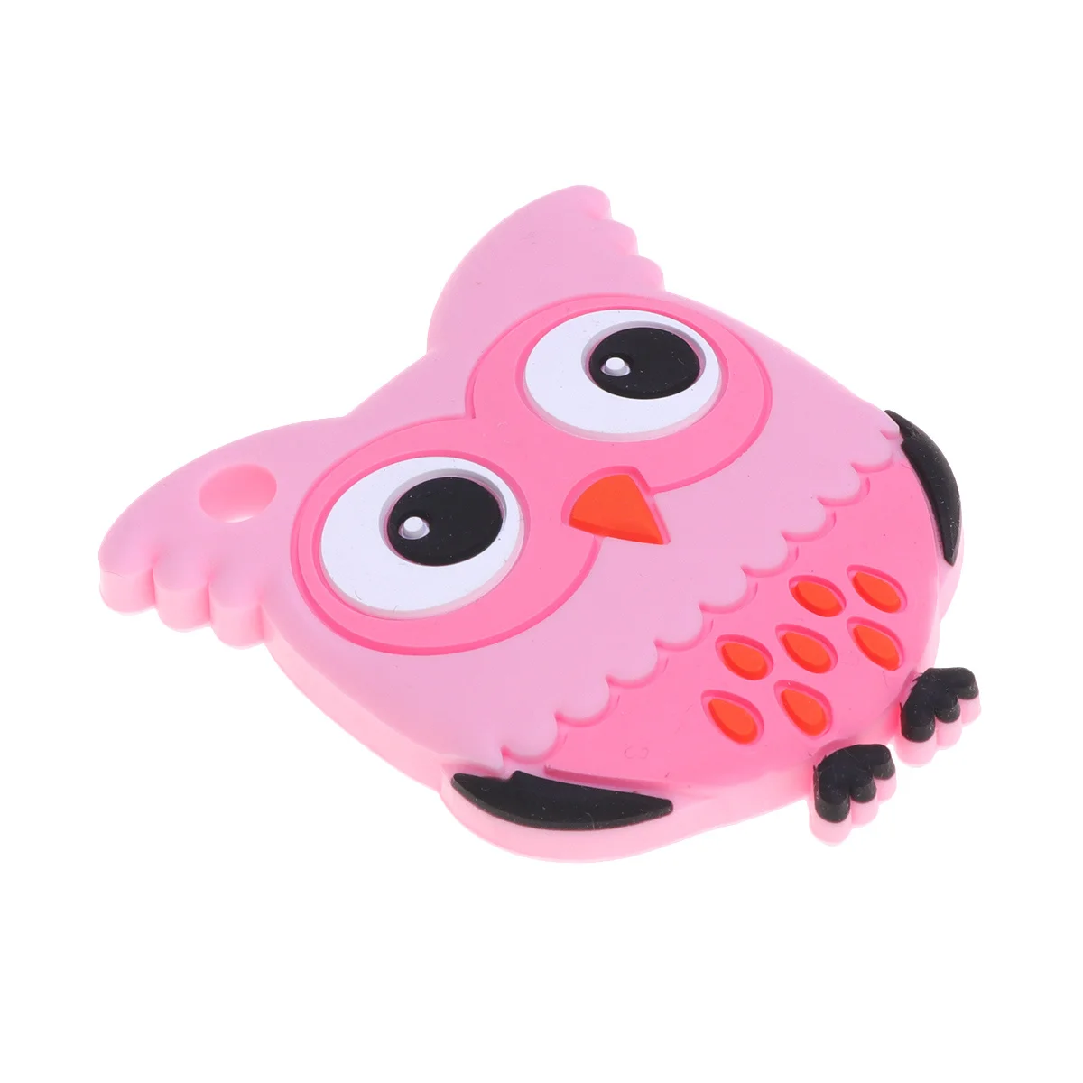 

Silicone Baby Teether Cute Animal Design Soft Chewable Ring for Teething Relief Sensory Stimulation Educational Plaything Infant