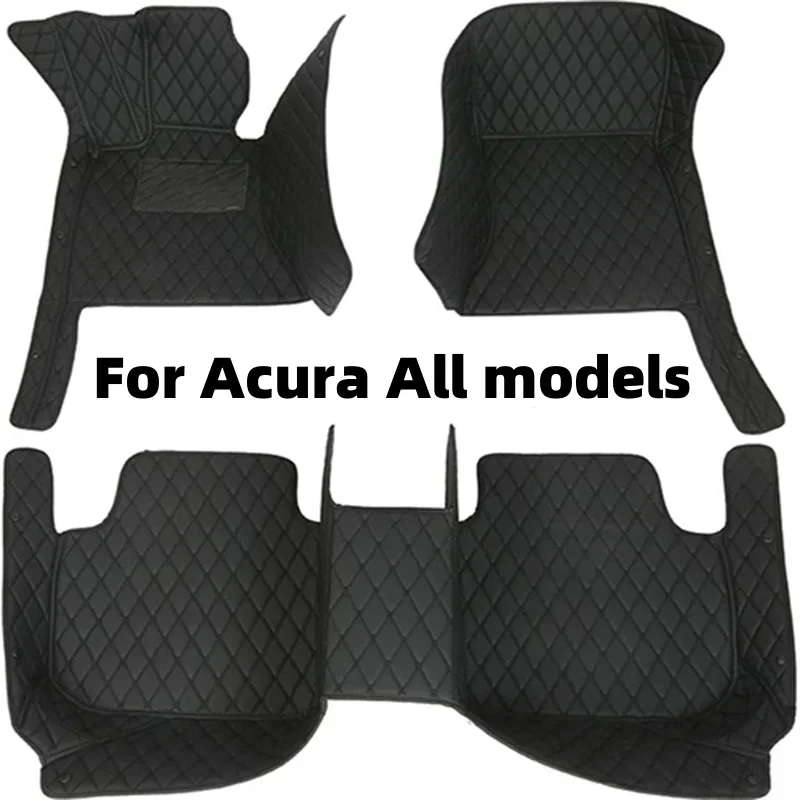 Car Floor Mats For ACURA MDX RDX ZDX RL TL CDX TLX TSX RSX NSX ILX Legend Integra RLX Astra CL RSX MDX Car Accessories