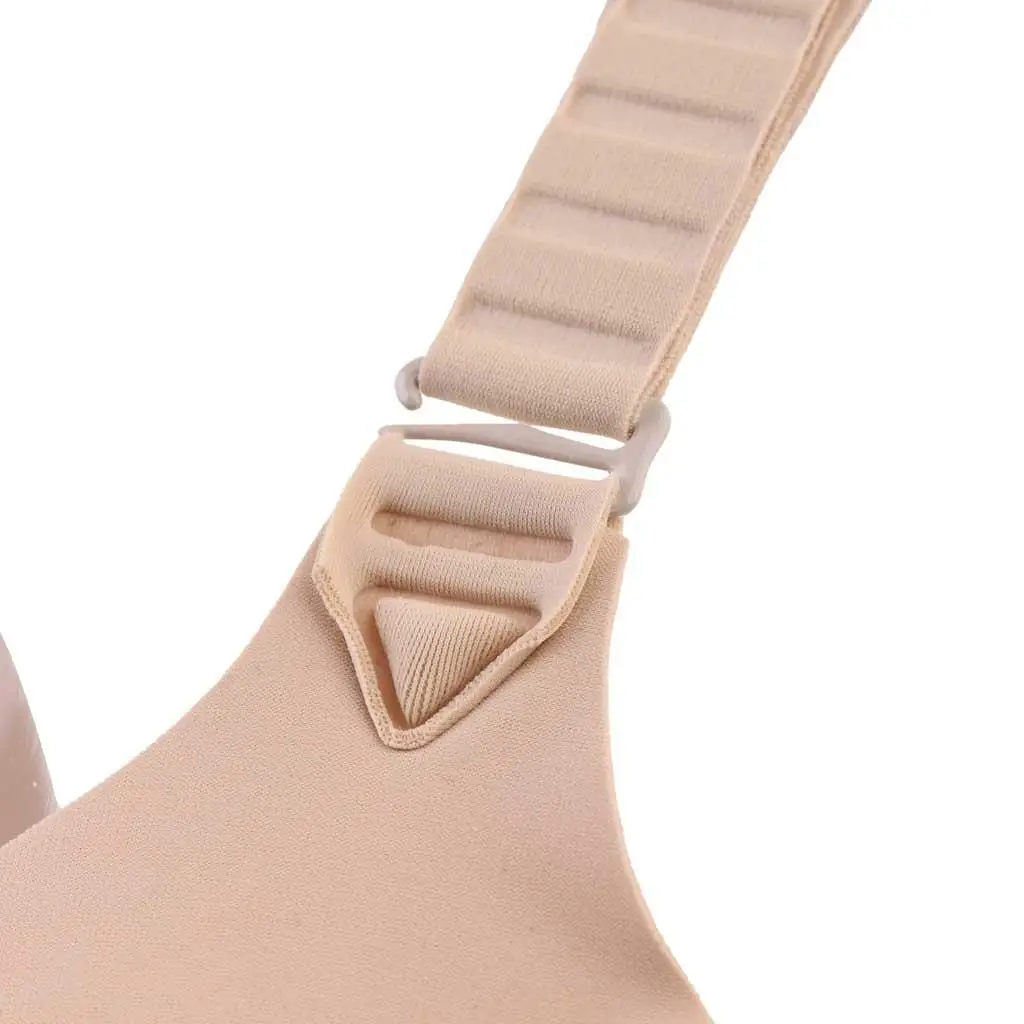 Silicone Breast Pocket Bra Full Support Lingerie Adjustable Back Breathable Cup for Transvestite Enhancer