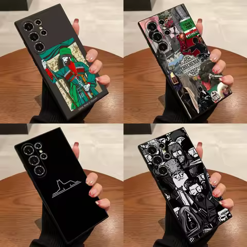 Chechen Flag Chechnya Logo Phone Case For Samsung S25,S24,S21,S22,S23,S30,Ultra,S20,Plus,Fe,Lite,5G Black Box