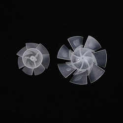 7 Blades Plastic Fan Blade Outside Diameter 35mm/42mm/50mm/65mm Plastic Cooling Fan Blade For Hair Dryer