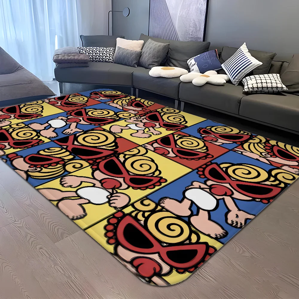 Japan Fashion Hysteric Mini Hallway Carpet Non-Slip Laundry Room Mat Laundry Decor Balcony Child Living Room Bedside Area Rugs