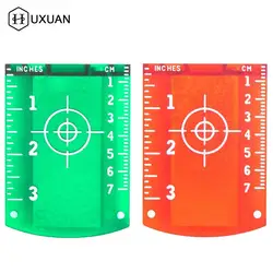 10*7cm Target Plate Laser Target Card Plate Reflective Magnetic Plate Laser Target Plastic For Green Red Lase Level