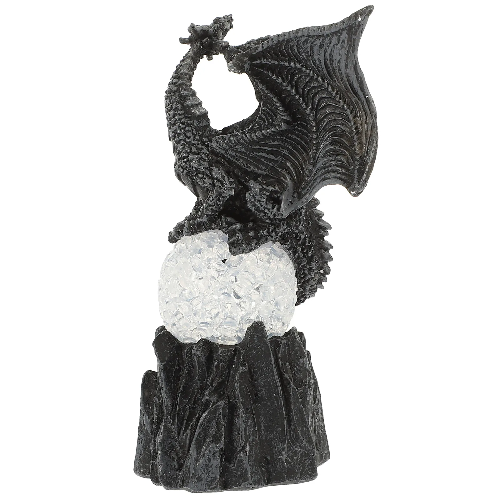 

Reptile Pet Decoration Glowing Ornament Halloween Decorations Indoor Sculpture Desktop Statue