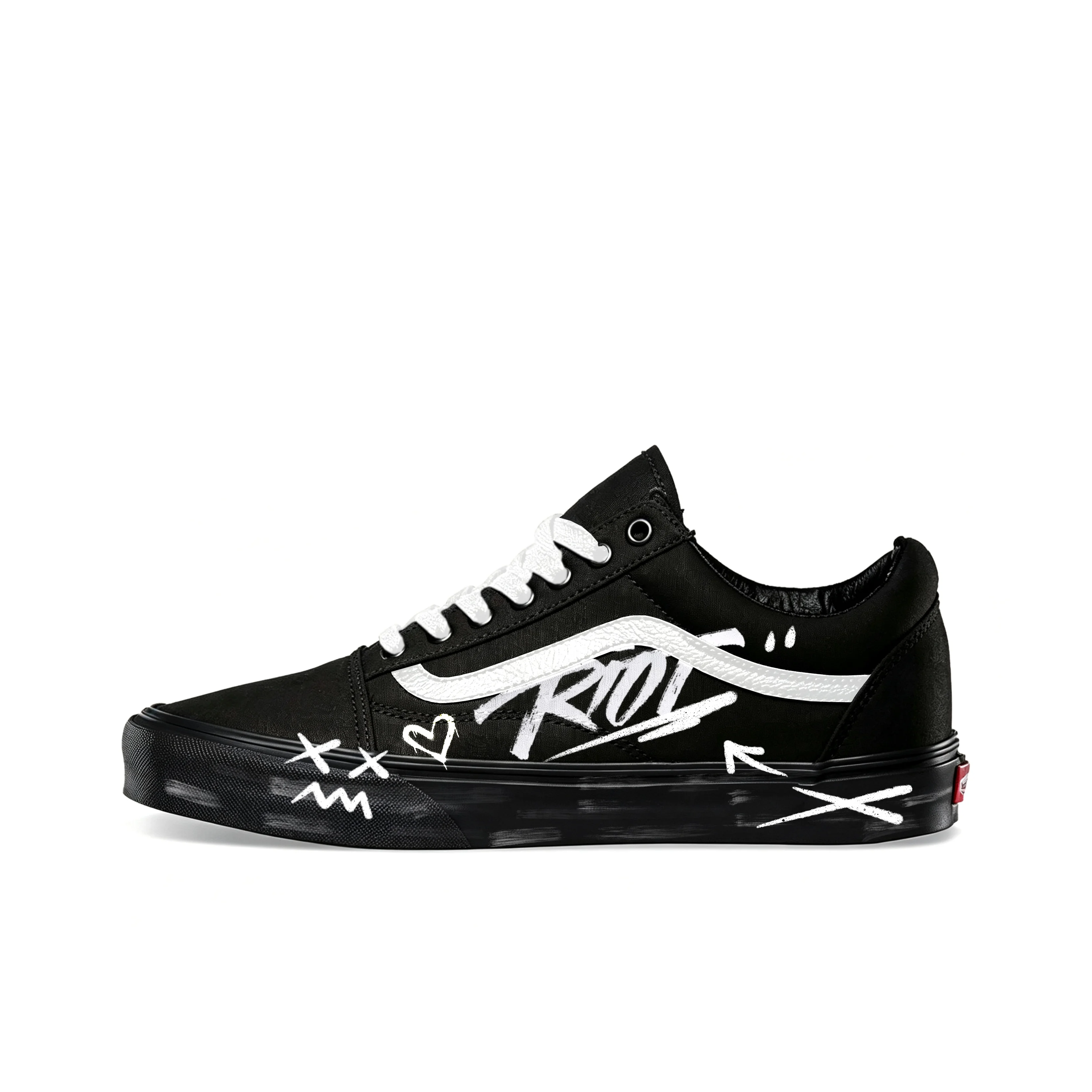 Men Shoes Vans - Vans Skateboard Shoes Unisex Low Top