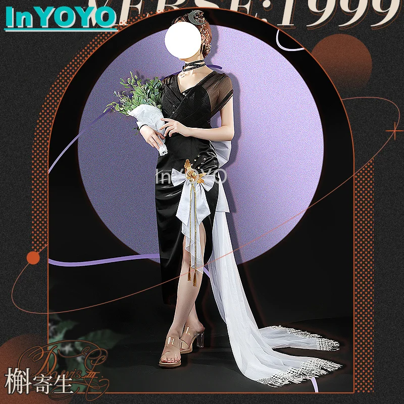 InYOYO Druvis III Cosplay Costume Reverse:1999 Elegant Gorgeous Party Dress Game Suit Role Play Halloween Outfit Women S-3XL New