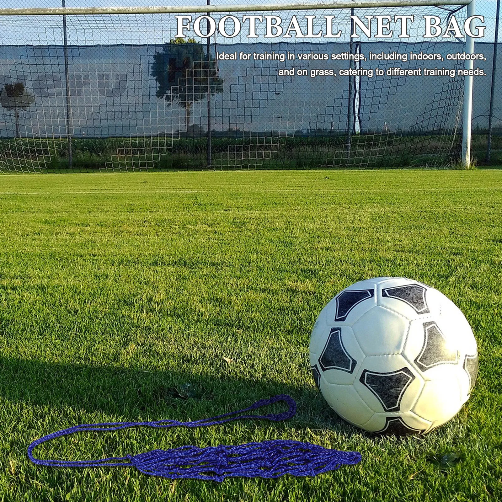 2pcs Soccer Juggling Net For Youth Adults Rebound Training Aid Portable Solo Practice Tool Indoor Outdoor Football