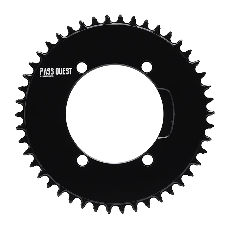 PASS QUEST X110 / 4 BCD 110BCD Round/Oval Road Bike Narrow Wide Chainring for R3000/4700/5800/6800/DA9000 crown bcd 110 60t