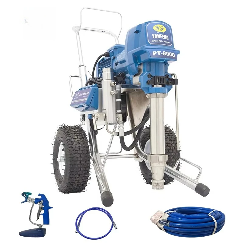 Yanfeng PT 8900 Electric Airless Putty Spray Machine High Pressure 4000W For Wall Painting