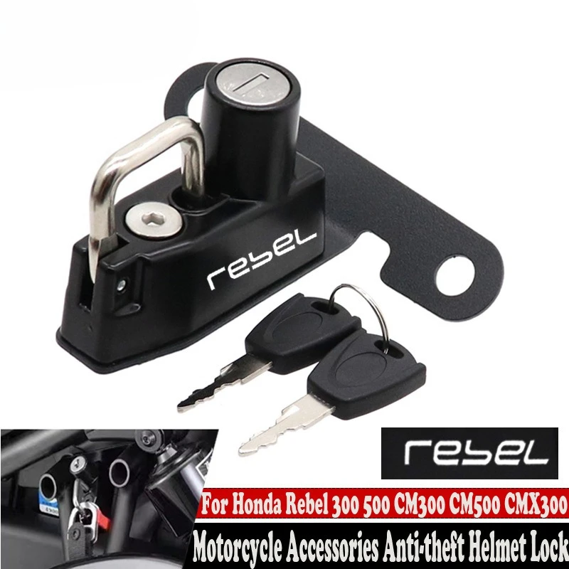 

Для honda rebel CM500 CM300 модифицированный специальный замок для шлема противоугонные замки для шлема