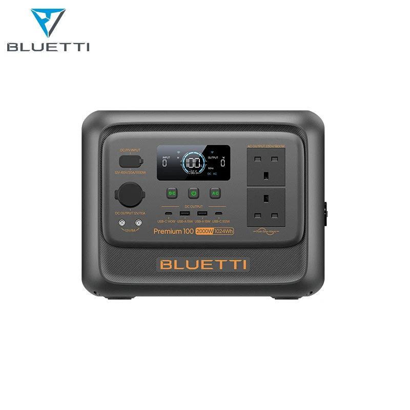 Portable Backup Generator 500W 1000W 2000W Solar Charging Power Station Lithium Battery Pack