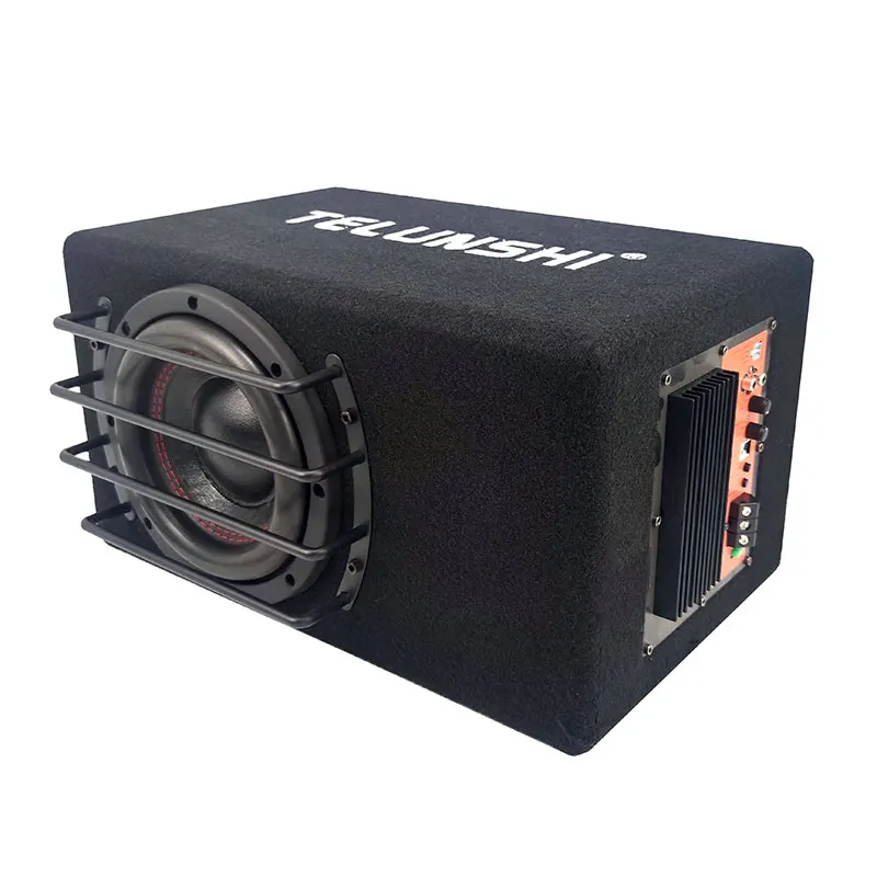 Auto Sound Strong Bass Car Subwoofers 8 Inch Dual Magetic Speaker RMS 300W Car Subwoofer Sound Speakers  Box