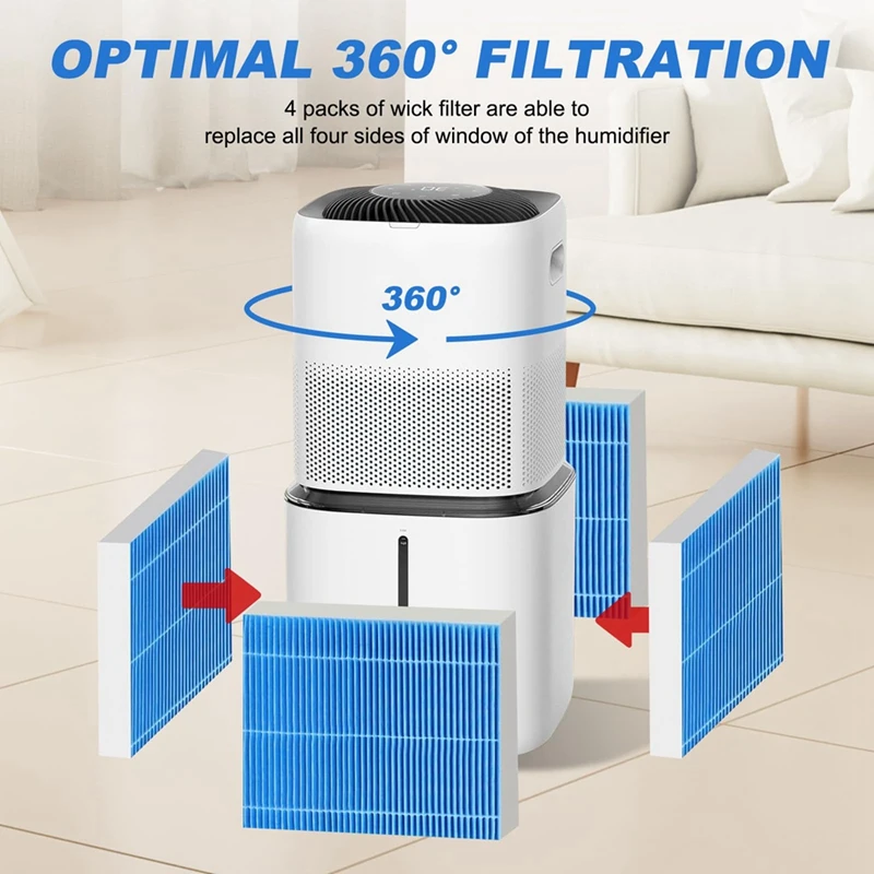 Filter For LEVOIT Superior 6000S Evaporative Humidifier Efficient Humidifier Replacement Accessories Filter 6000S Premium Filter