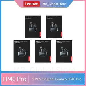 Lenovo-LP40 Pro TWS سماعات أذن لاسلكية بلوتوث 5.1 للحد من الضوضاء رياضية مع ميكروفون أصلي بالجملة LP40Pro 5 قطع أعلى 10 مبيعات لسماعات Lenovo بالجملة - رقم 6