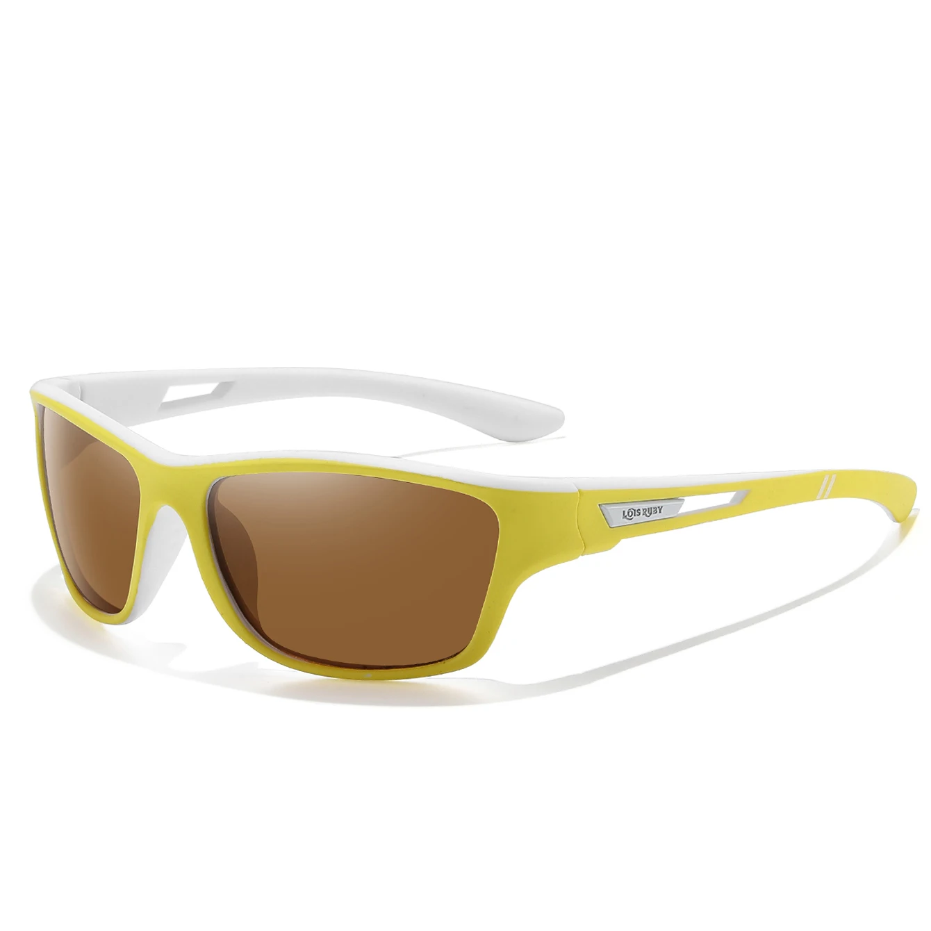 الاستقطاب الفاخرة خمر الأسود الرياضة العدسات الملونة النظارات الشمسية UV400 نظارات الموضة للرجال النساء العلامة التجارية تصميم نظارات الصيد