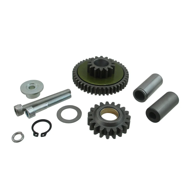 XLJOY Starter Starting Twin Gears For Zongshen NC250 NC250S NC300S NC450 KAYO BSE MOTOLAND AVANTIS ENDURO Dirt Bike