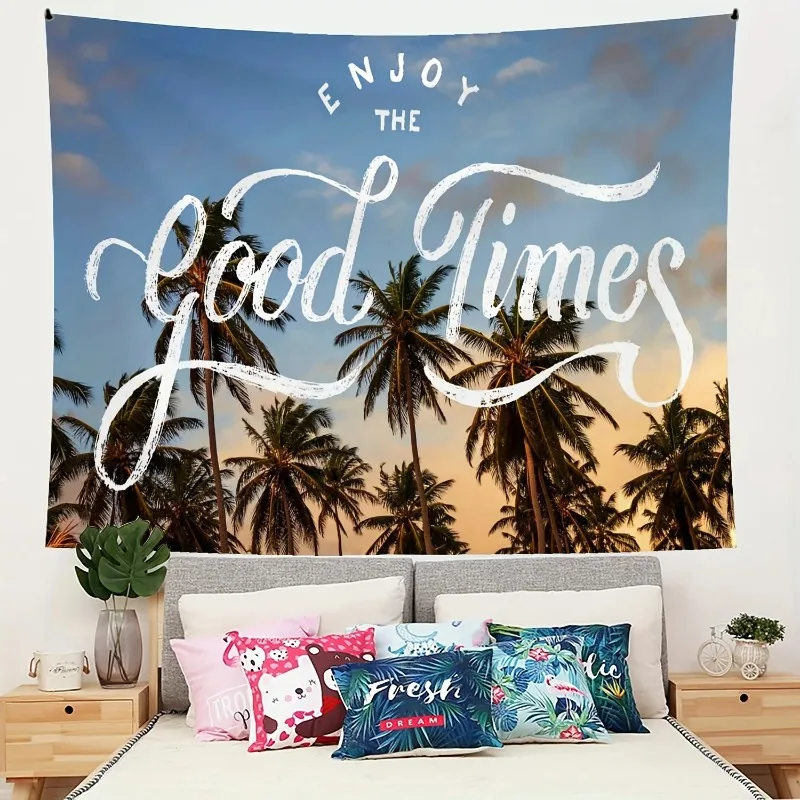 

West Coast Beach Tapestries Wall Art Decoration Cool Birthday Party Bedroom Hanging Tapestry Wall Living Room Office Home Decor
