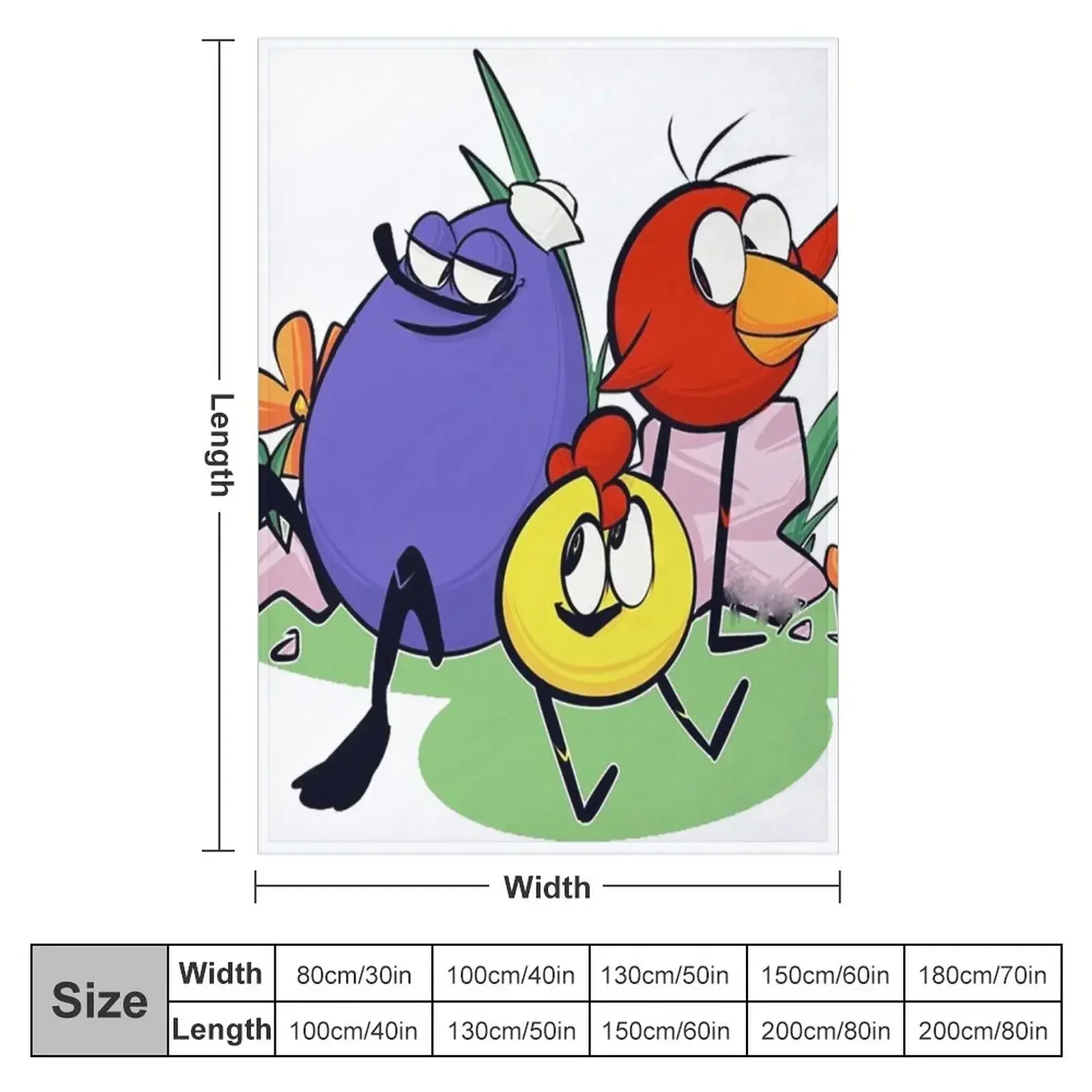 Peep and the Big Wide World Throw Blanket couch cozy soft plush fuzzy picnic outdoor blanket