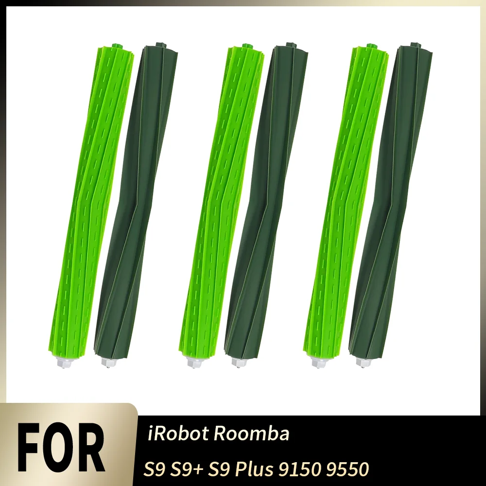 Escova Principal de Substituição para iRobot Roomba S9 S9+ S9 Plus 9150 9550, Kit de Acessórios e Peças de Reposição para Aspirador Robô